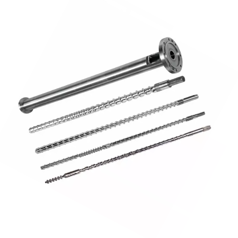 Экструдер бир бурамалы баррель